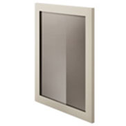 FRAME DOOR WITH TRANSPARENT BRONZE GLASS GLOSSY MATT LACQUERED 14