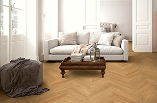 OAK NATURA NATUR CHEVRON (60˚) 11x140x500 mm