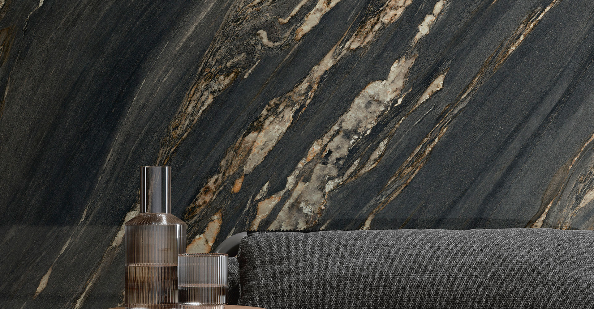 TROPICAL BLACK silk