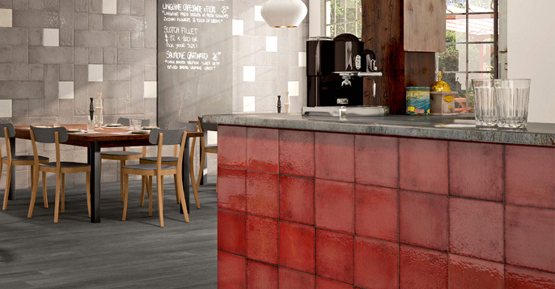 MAIOLICA ROSSO glossy