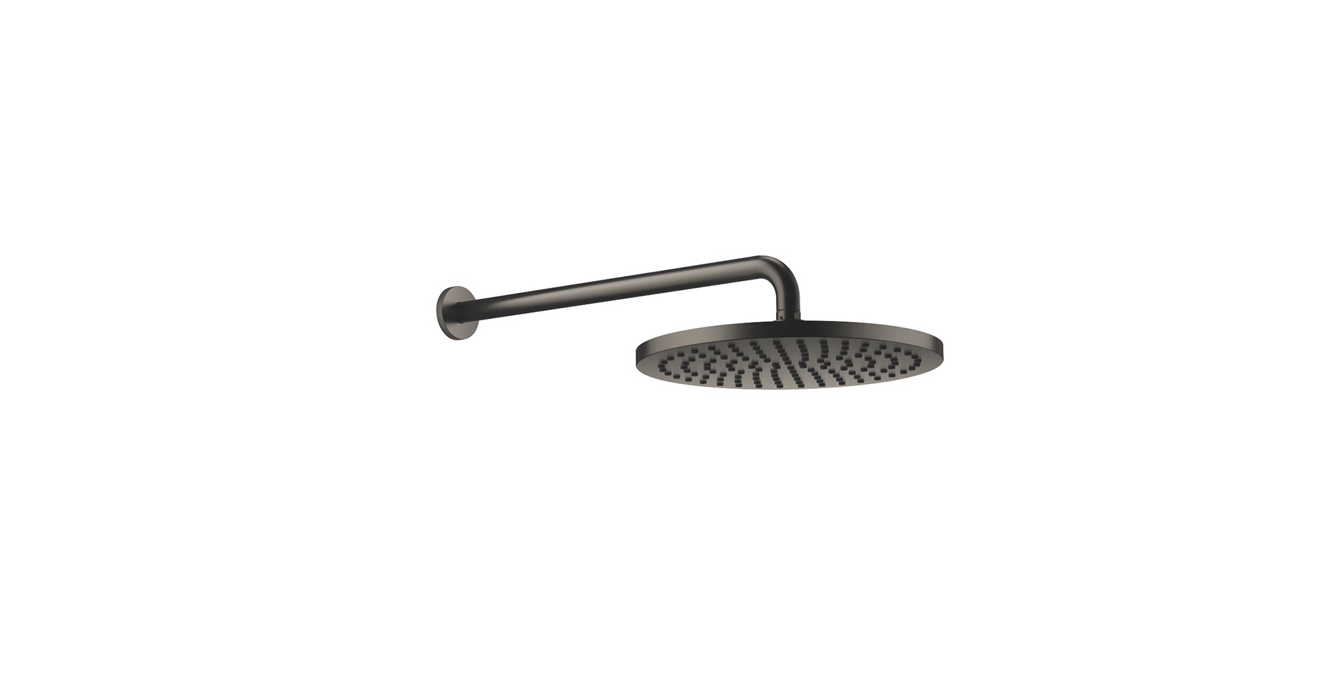 META shower dark platinum matt