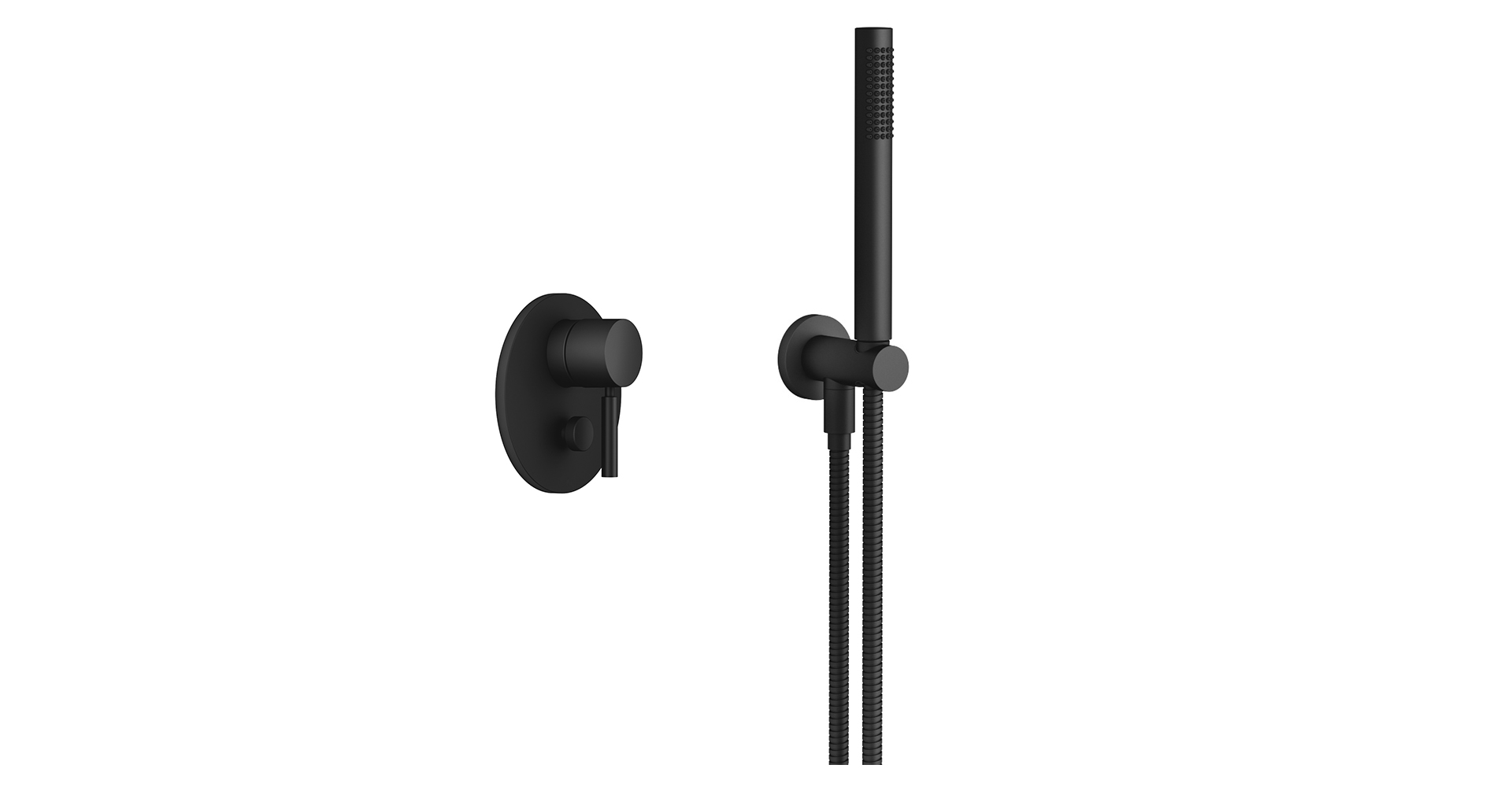 META shower matt black