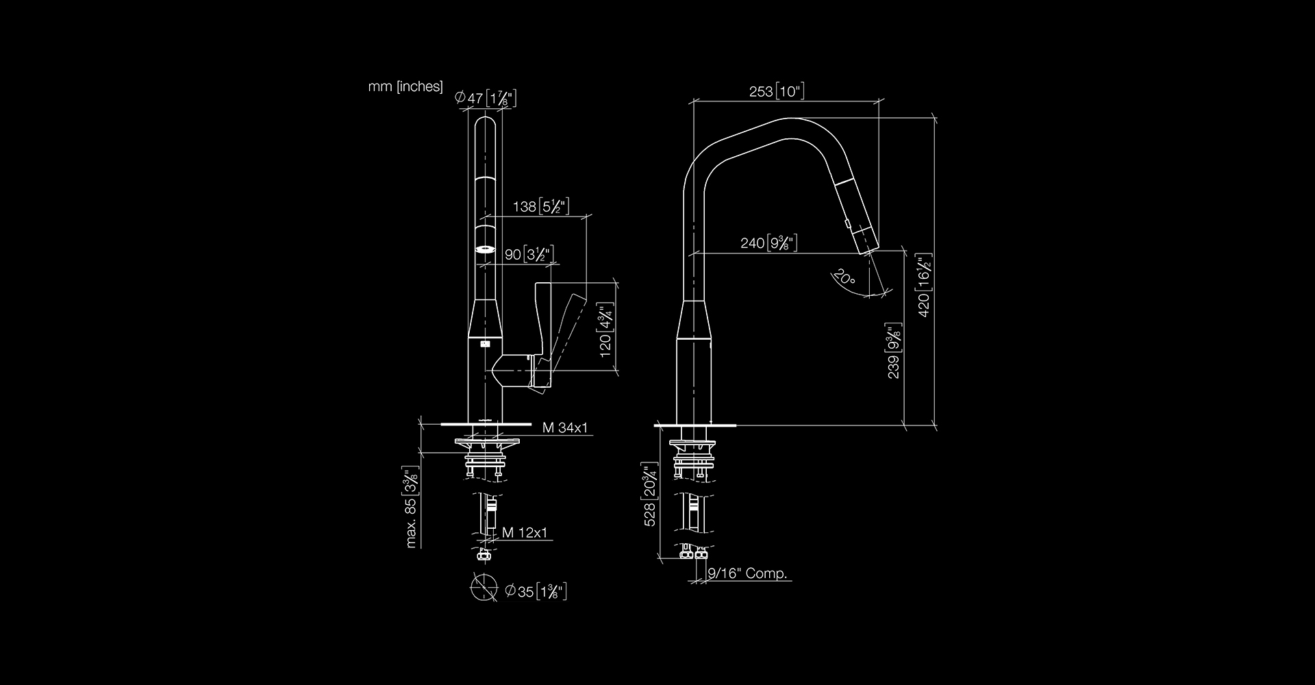 SYNC kitchen tap