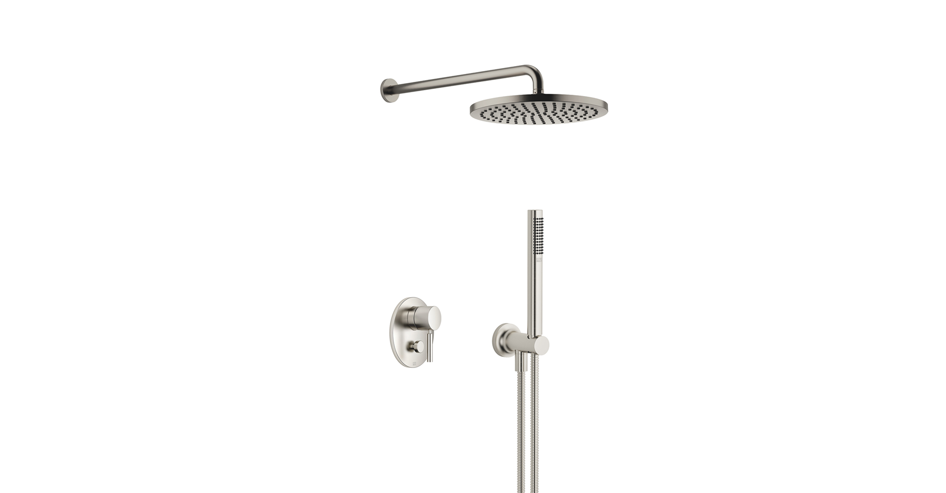 META shower platinum matt